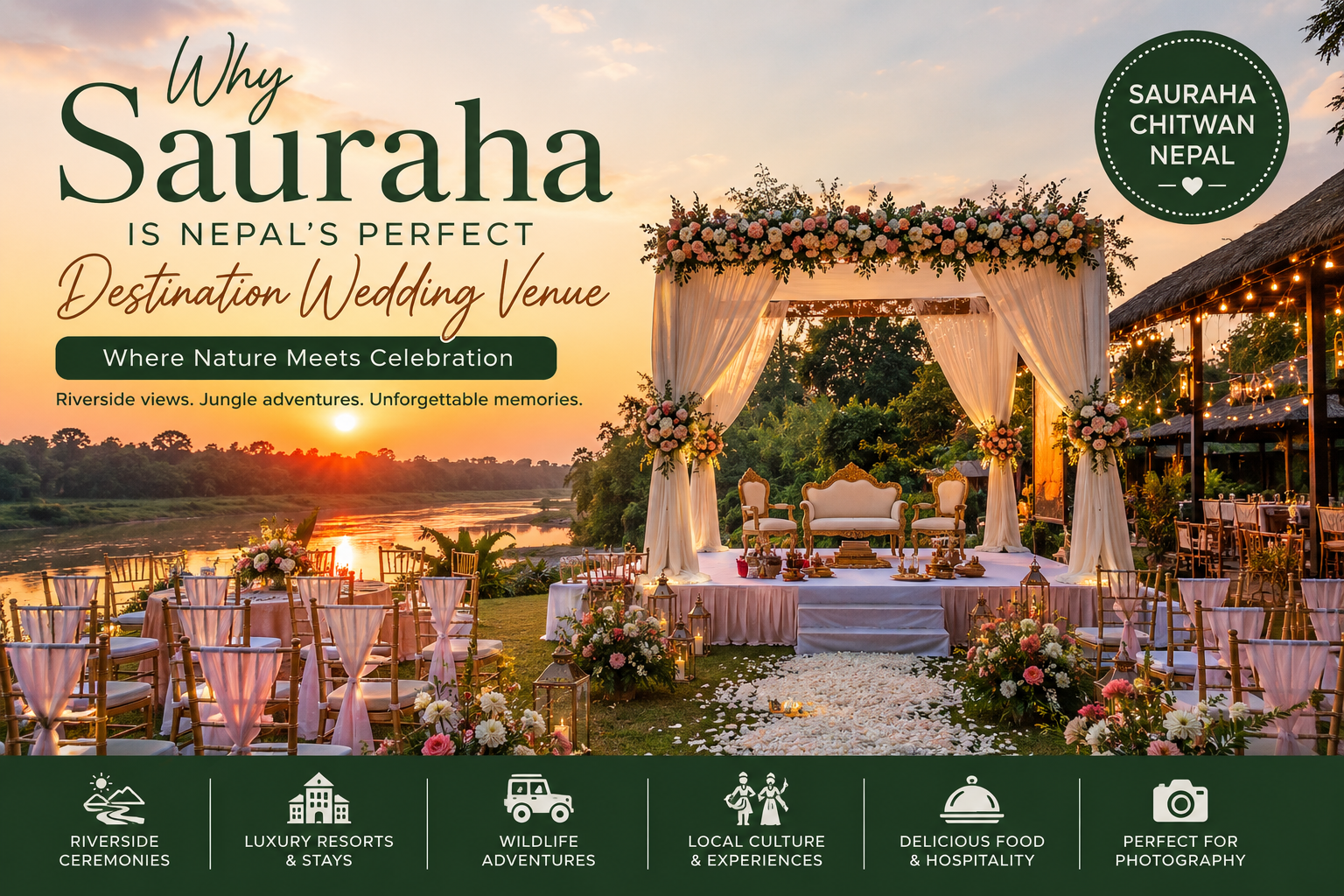 Why Sauraha is Nepal's Perfect Destination Wedding Venue (5-Minute Read)