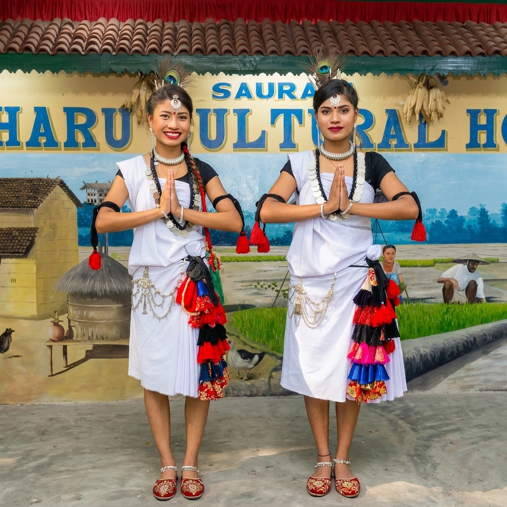 New Sauraha Tharu Cultural House